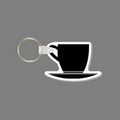 Key Ring & Cup W/ Saucer Key Tag